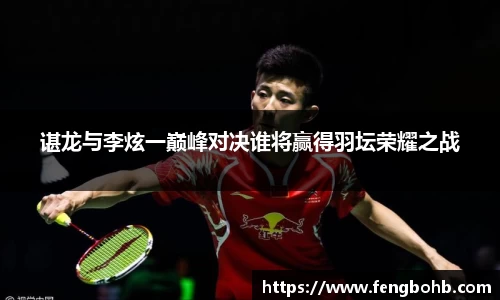 谌龙与李炫一巅峰对决谁将赢得羽坛荣耀之战